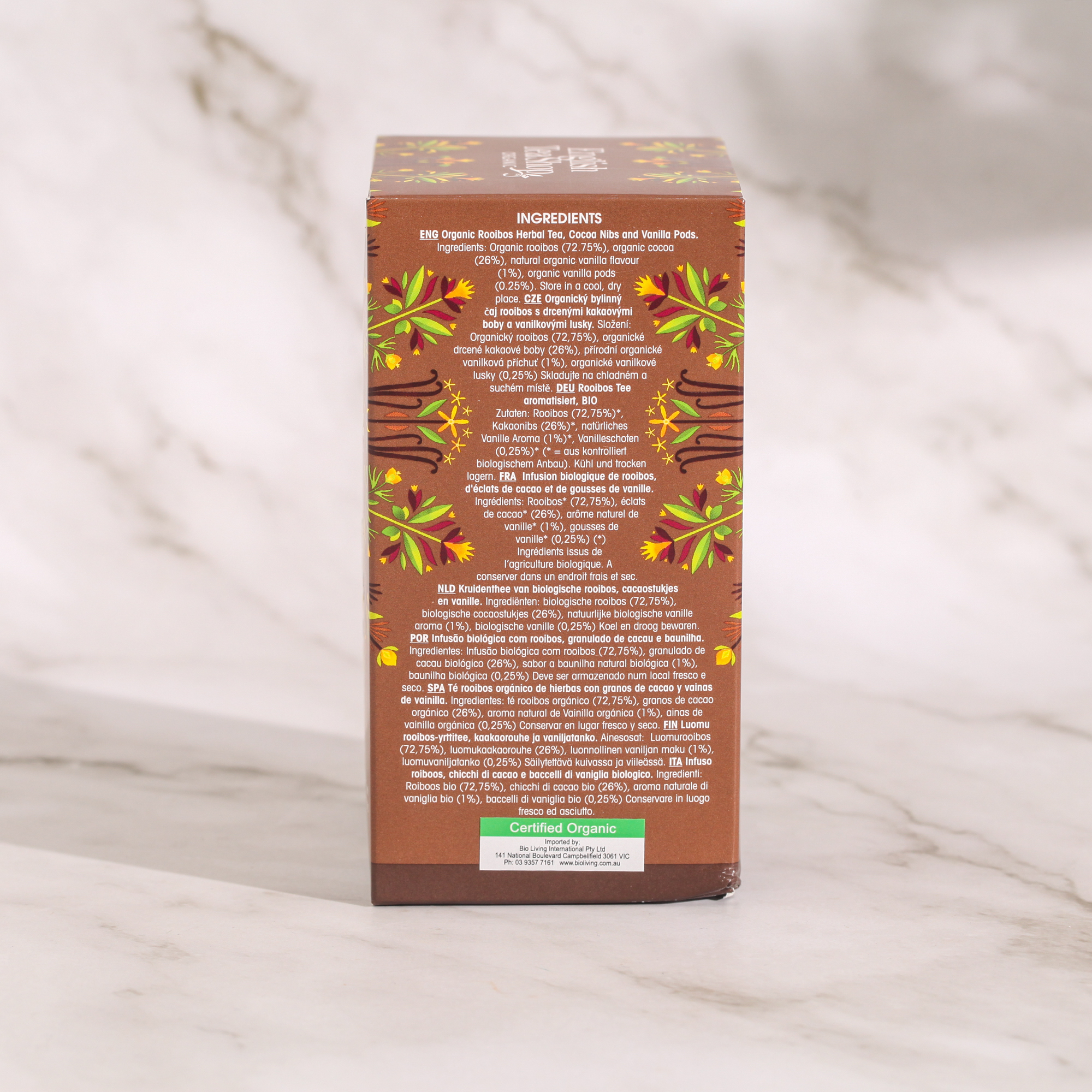 Organic Cocoa Rooibos & Vanilla Tea - English Tea Shop